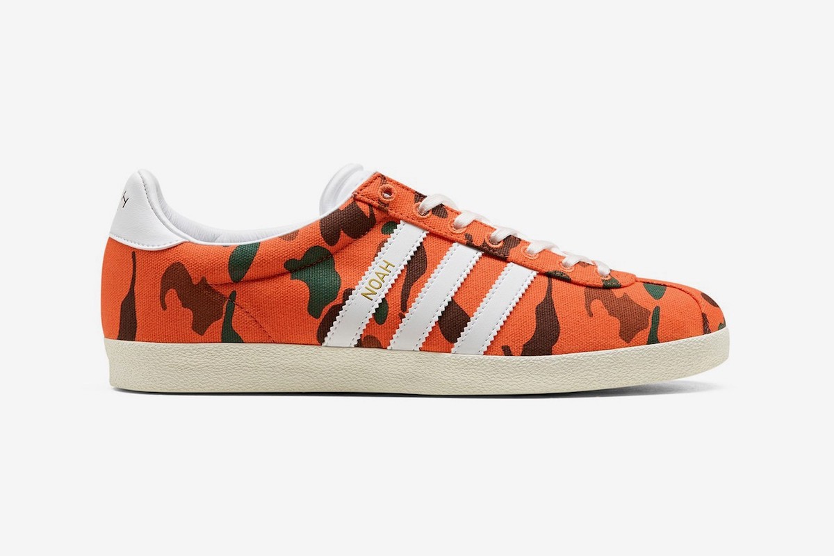noah adidas gazelle camo leopard 5