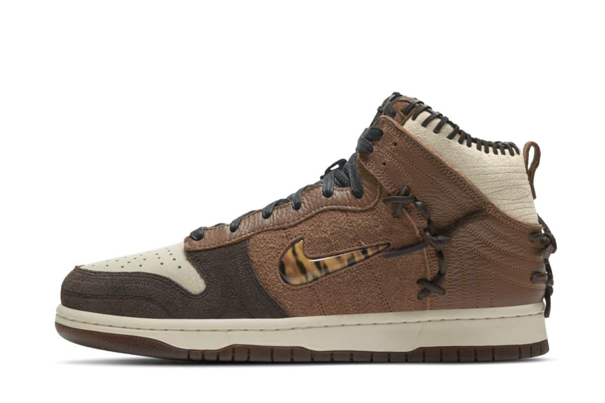 Bodega x Nike Dunk High Fauna Brown CZ8125-200 0