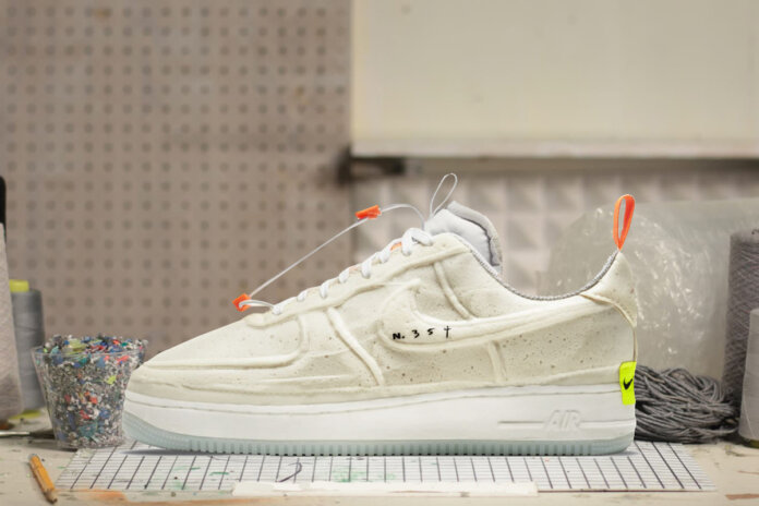 Nike Air Force 1 low experimental White Sail Atomic Orange Black CV1754-100 Nike Air Force 1 low experimental White Sail Atomic Orange Black CV1754-100