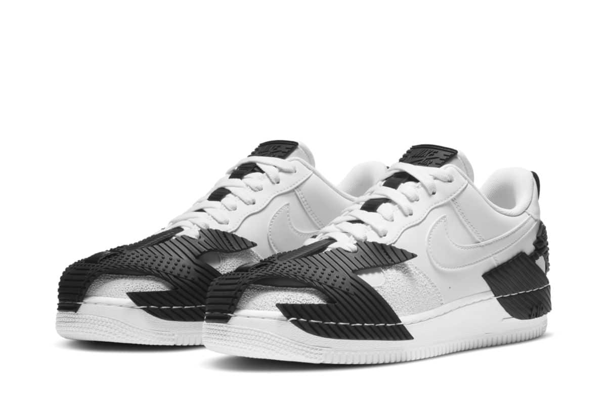 Nike NDSTRKT Air Force 1 Low White Black CZ3596-100 3