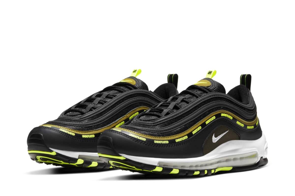 Undefeated x Nike Air Max 97 Black Volt DC4830-001 4