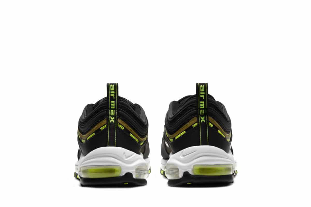 Undefeated x Nike Air Max 97 Black Volt DC4830-001 6