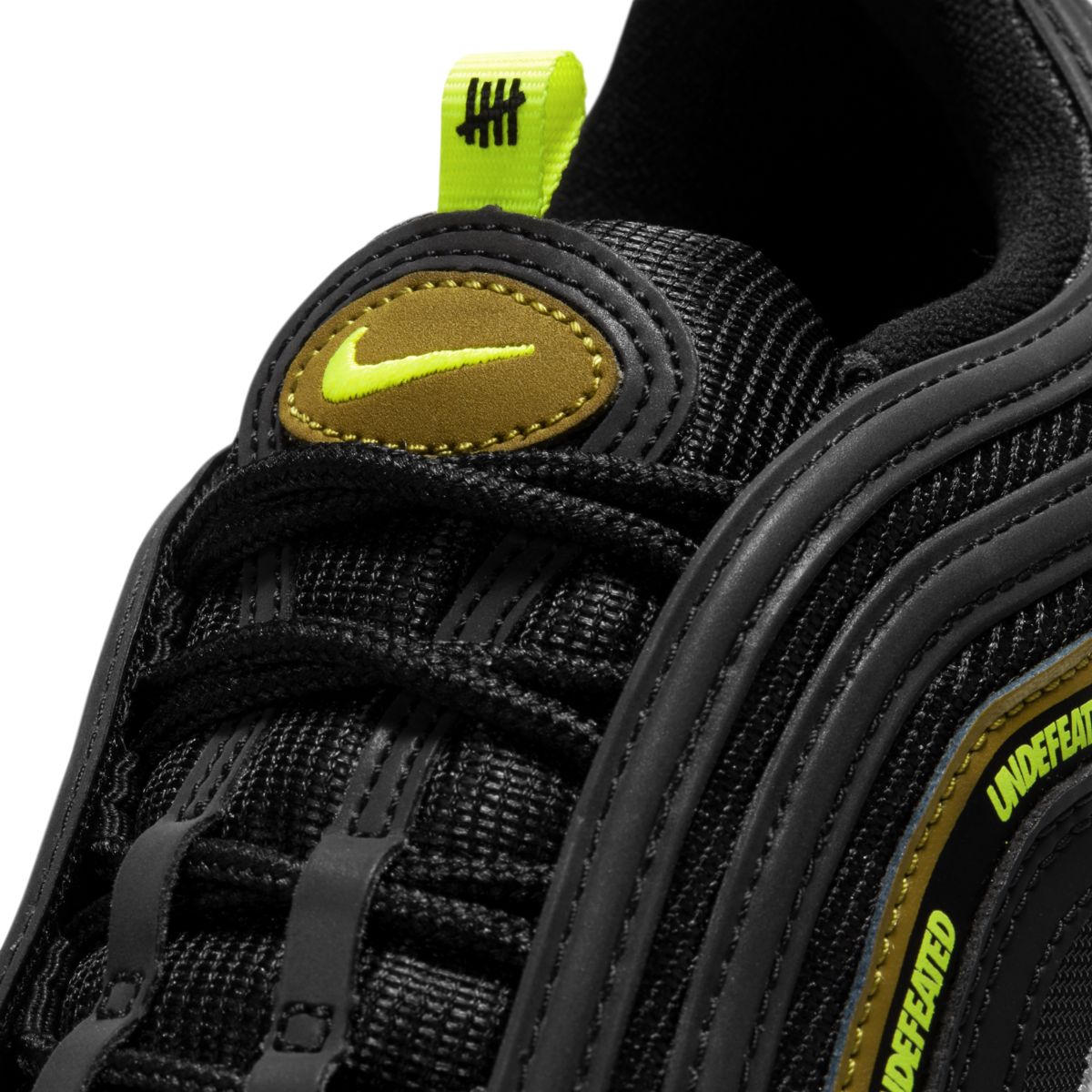 Undefeated x Nike Air Max 97 Black Volt DC4830-001 9
