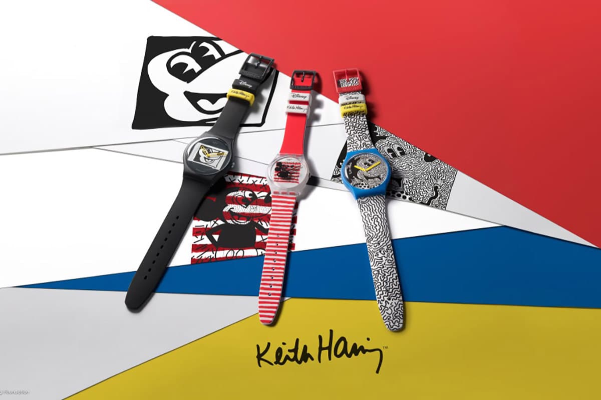Swatch x Disney Mickey Mouse x Keith Haring