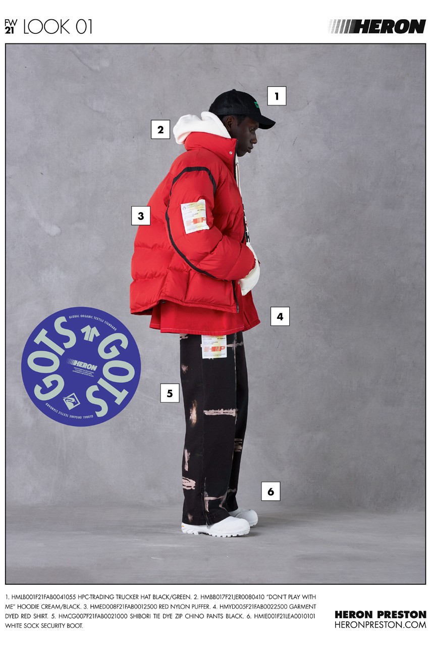 lookbook Heron Preston fw21 1
