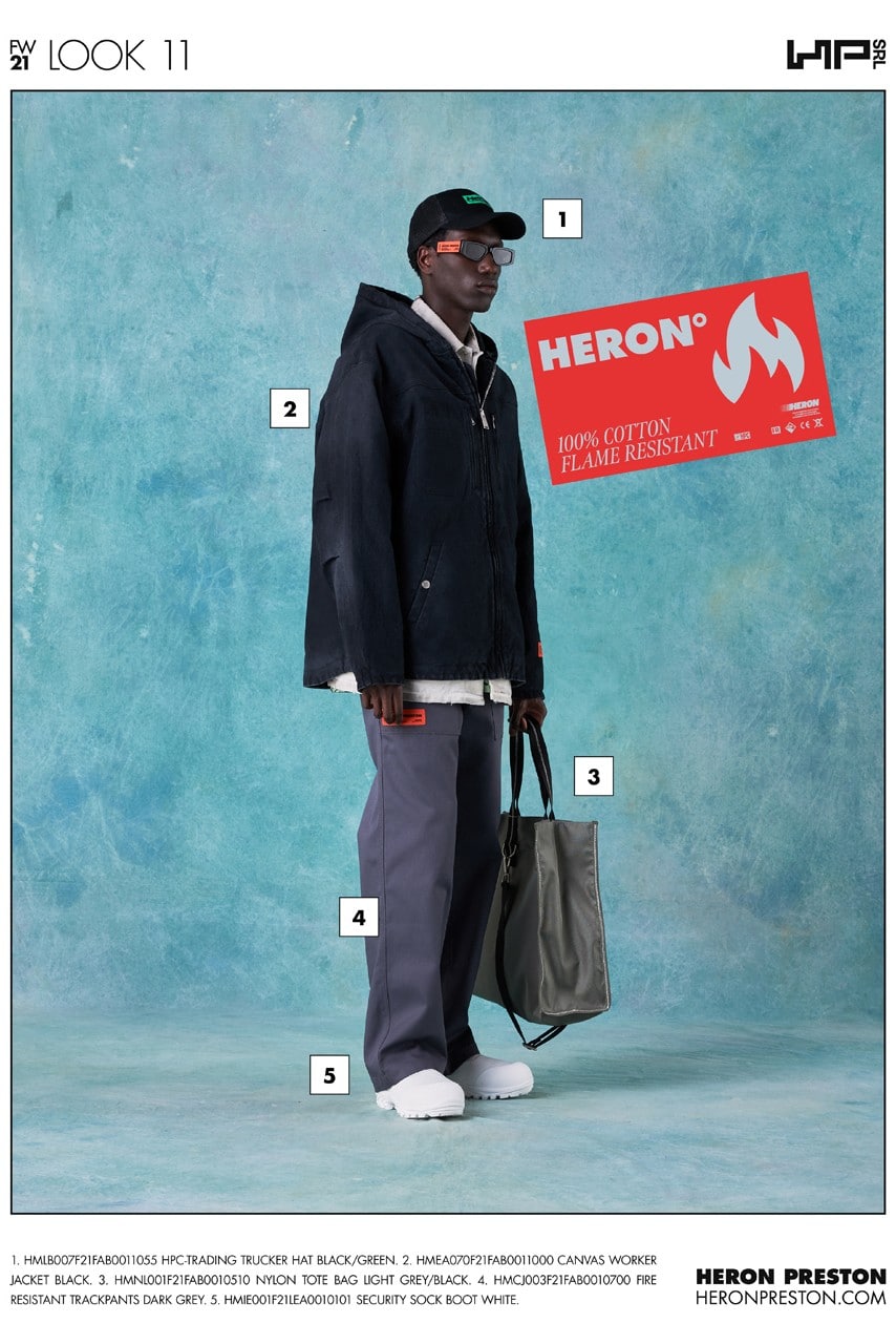 lookbook Heron Preston fw21 16