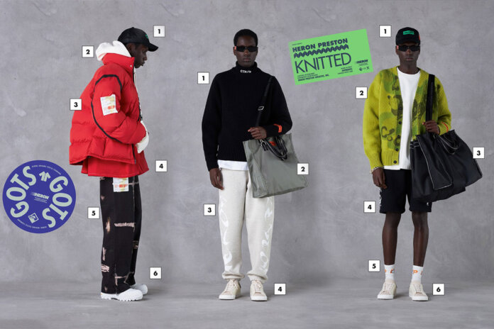 lookbook Heron Preston fw21