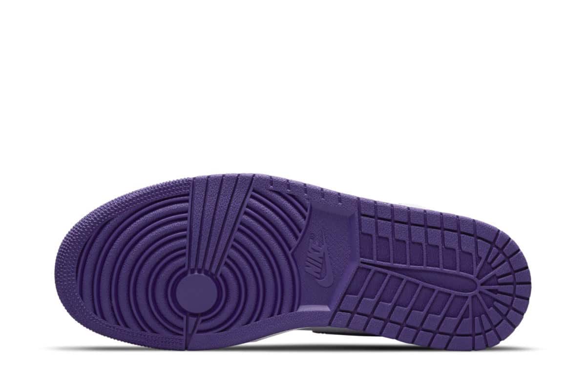 Air Jordan 1 High WMNS White Court Purple CD0461-151 1
