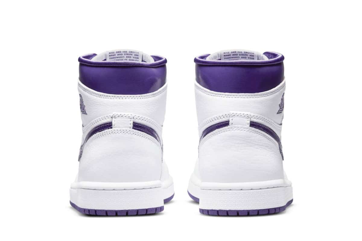 Air Jordan 1 High WMNS White Court Purple CD0461-151 6