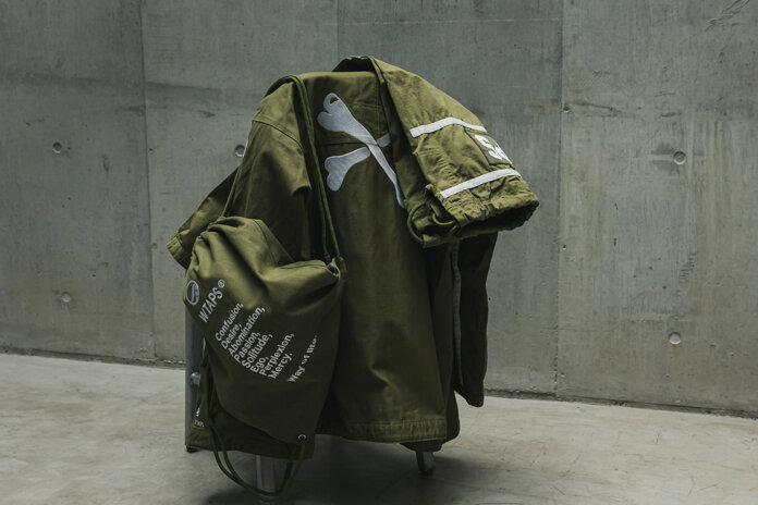 WTAPS x Shoyoroll kimono