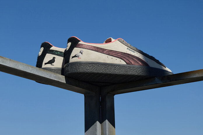 atmos x Staple x Puma Suede Pigeon and Crow atmos x Staple x Puma Suede Pigeon and Crow