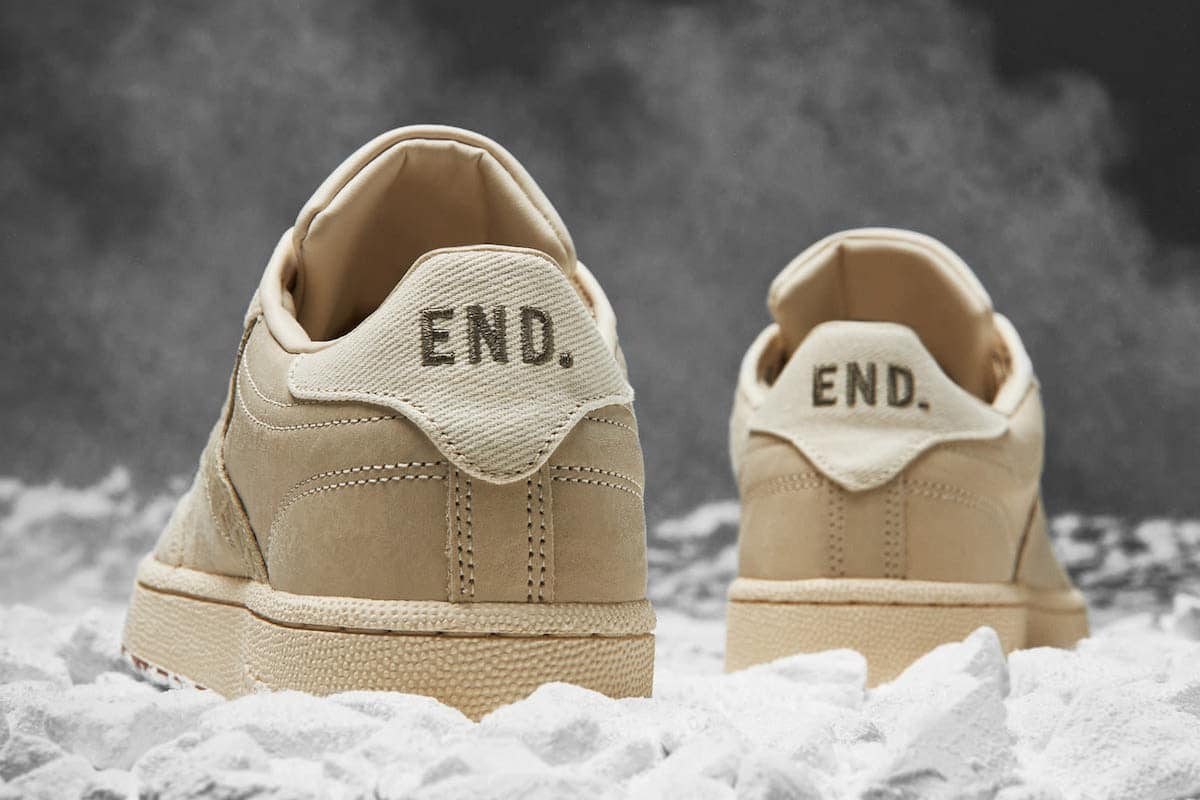 end reebok club c sand trap G58845 1