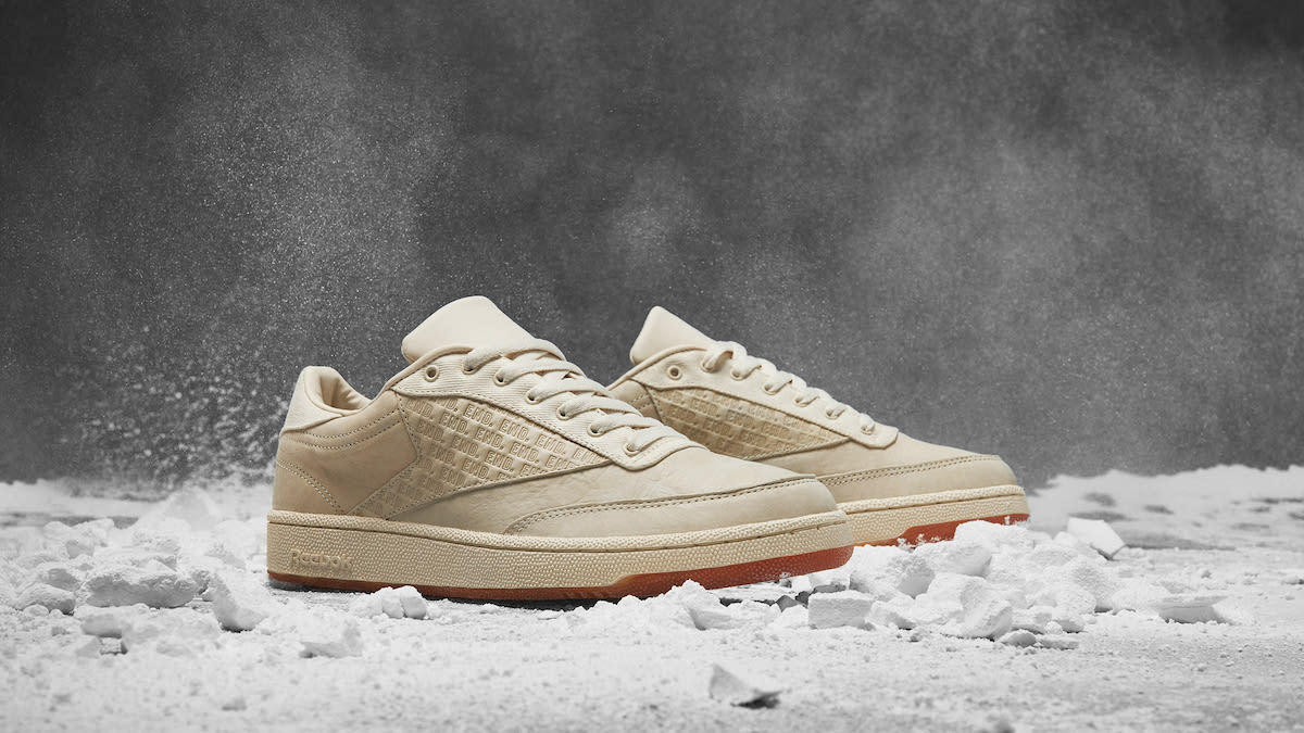 end reebok club c sand trap G58845 5