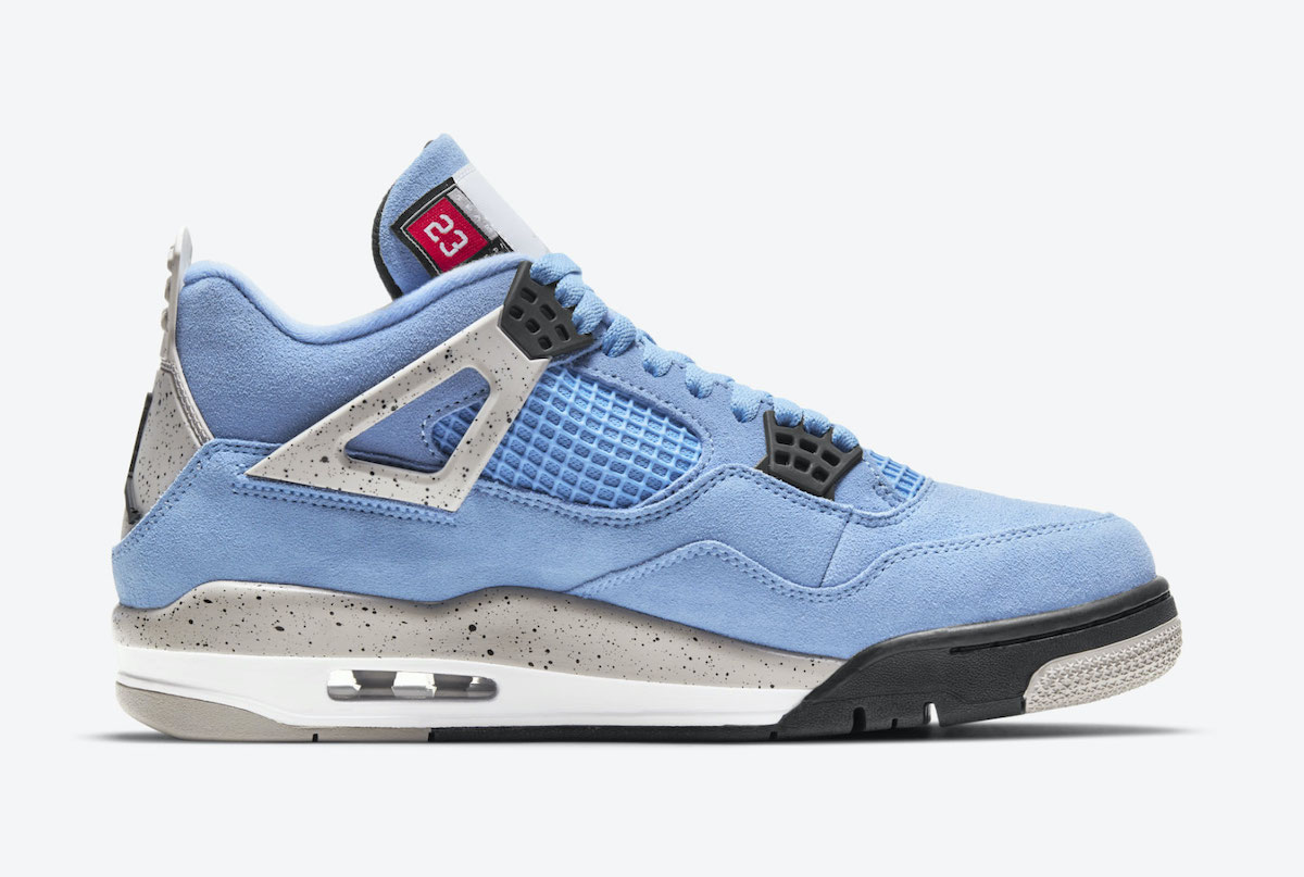 Air Jordan 4 UNC University Blue CT8527-400 3