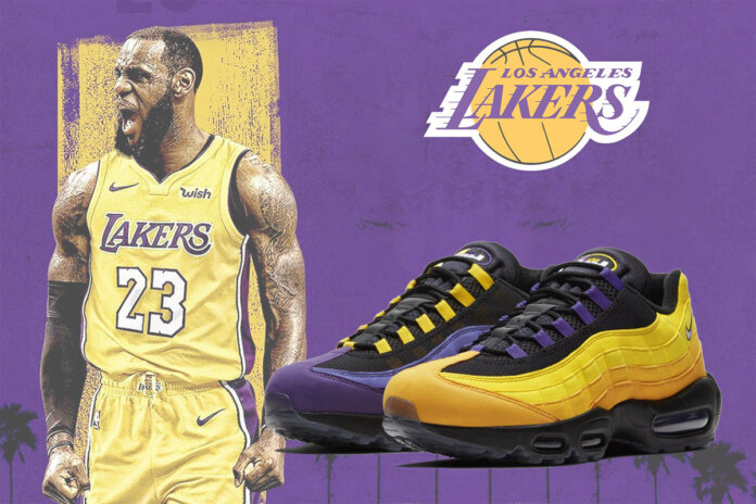 LeBron James x Nike Air Max 95 Lakers CZ3624-001 LeBron James x Nike Air Max 95 Lakers CZ3624-001