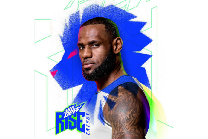 Mountain Dew Rise Energy Pepsi LeBron James Mountain Dew Rise Energy Pepsi LeBron James