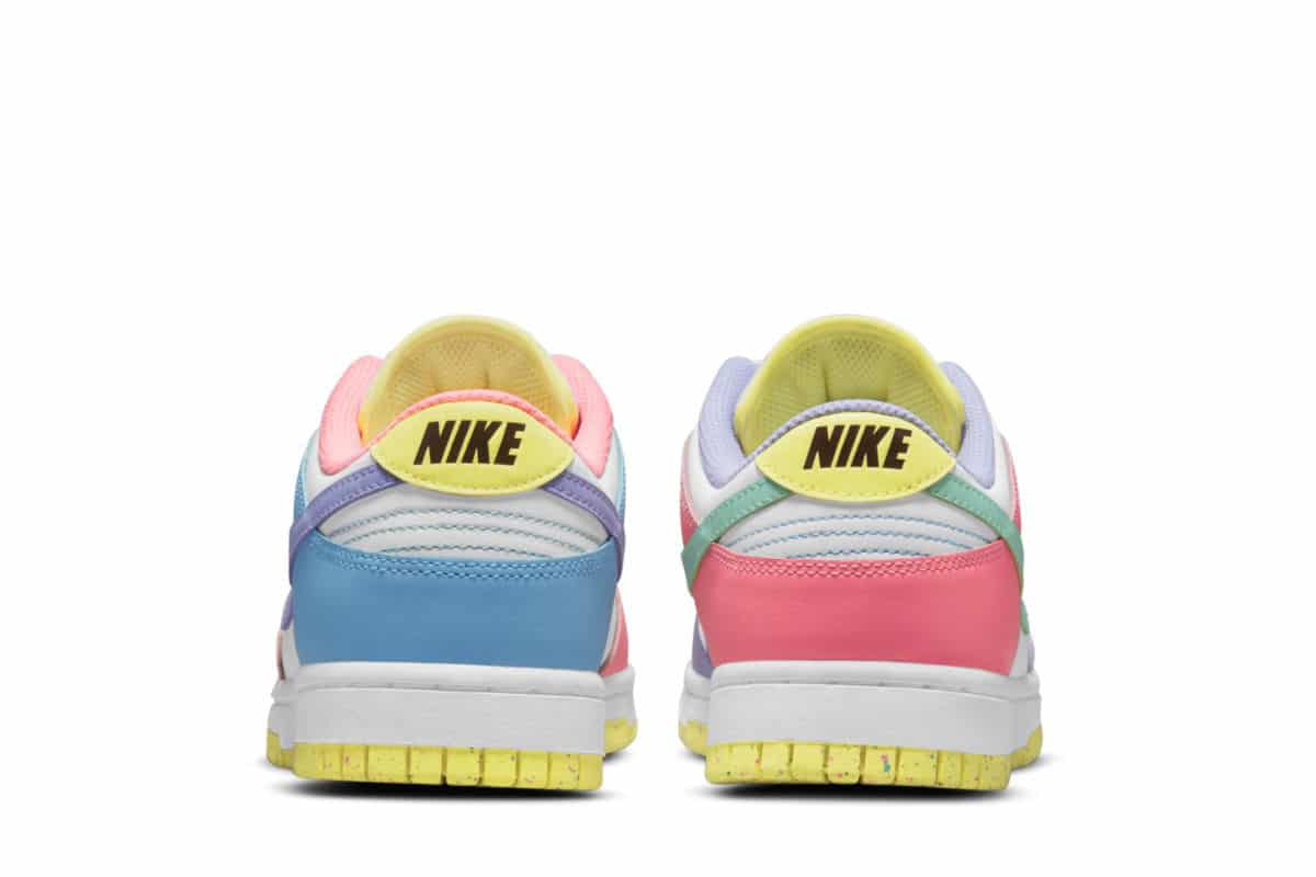 NIKE DUNK LOW WMNS SE White Green Glow Sunset Pulse DD1872-100 6