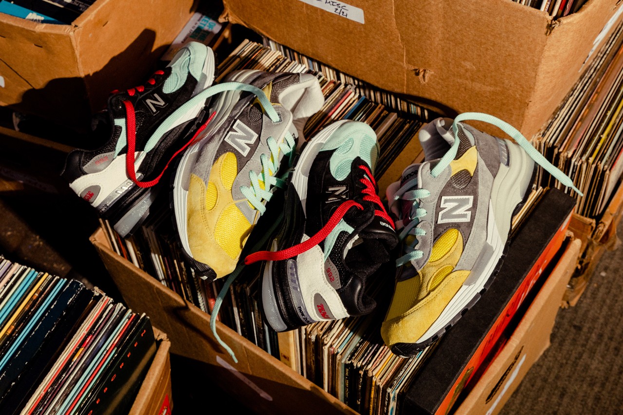 Nice Kicks x Amoeba Music x New Balance 992 1