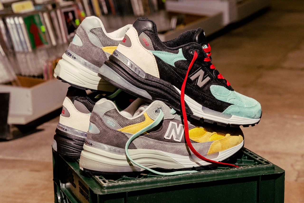 Nice Kicks x Amoeba Music x New Balance 992 2