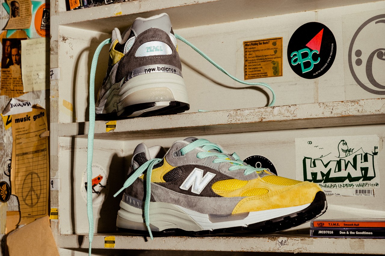 Nice Kicks x Amoeba Music x New Balance 992 3