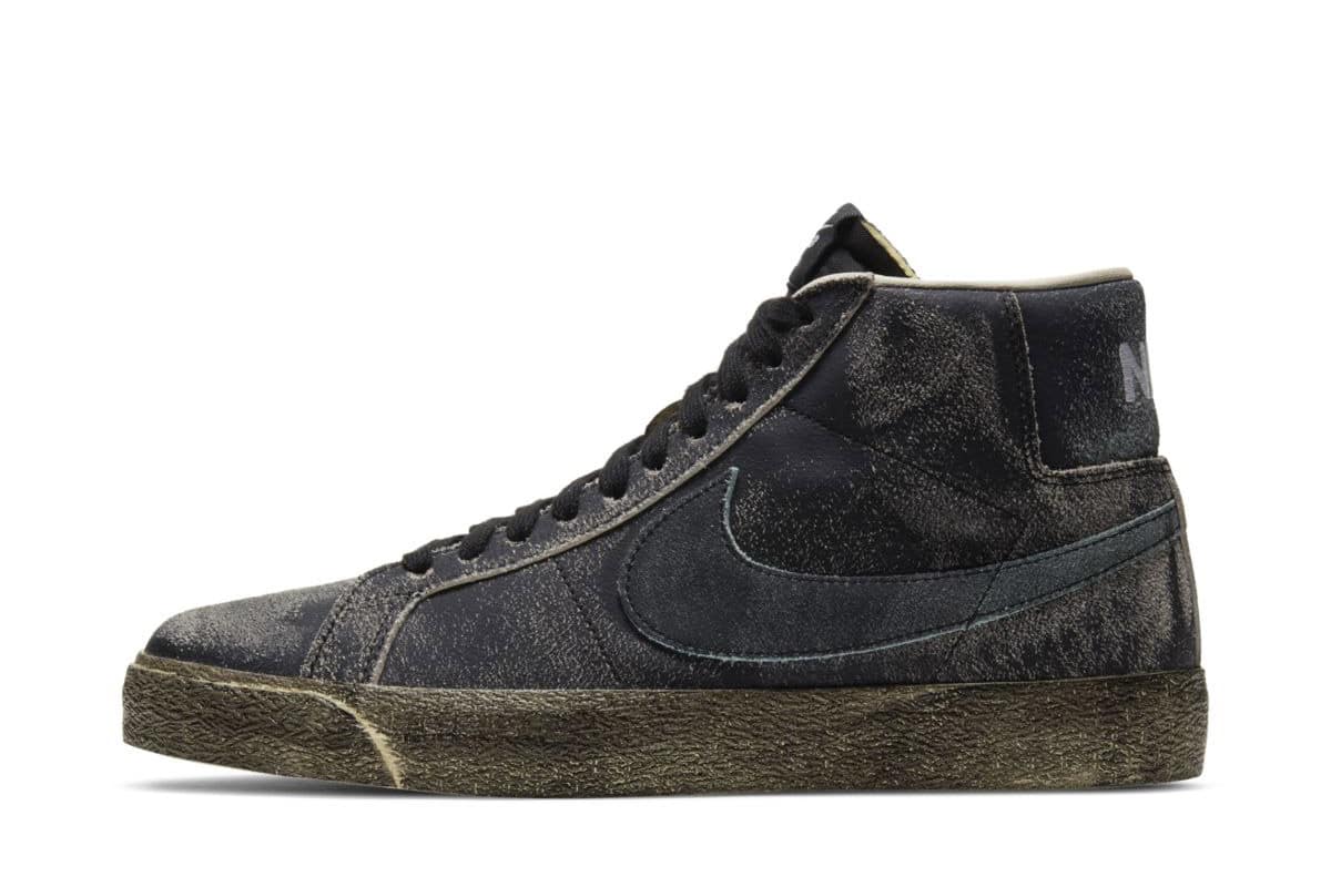 Nike SB Blazer Mid Faded Black DA1839-001 2