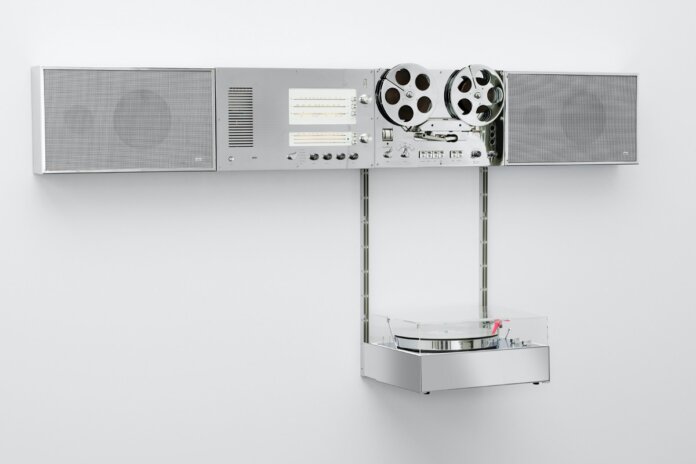Virgil Abloh x braun Wandanlage hi-fi audio system Virgil Abloh x braun Wandanlage hi-fi audio system