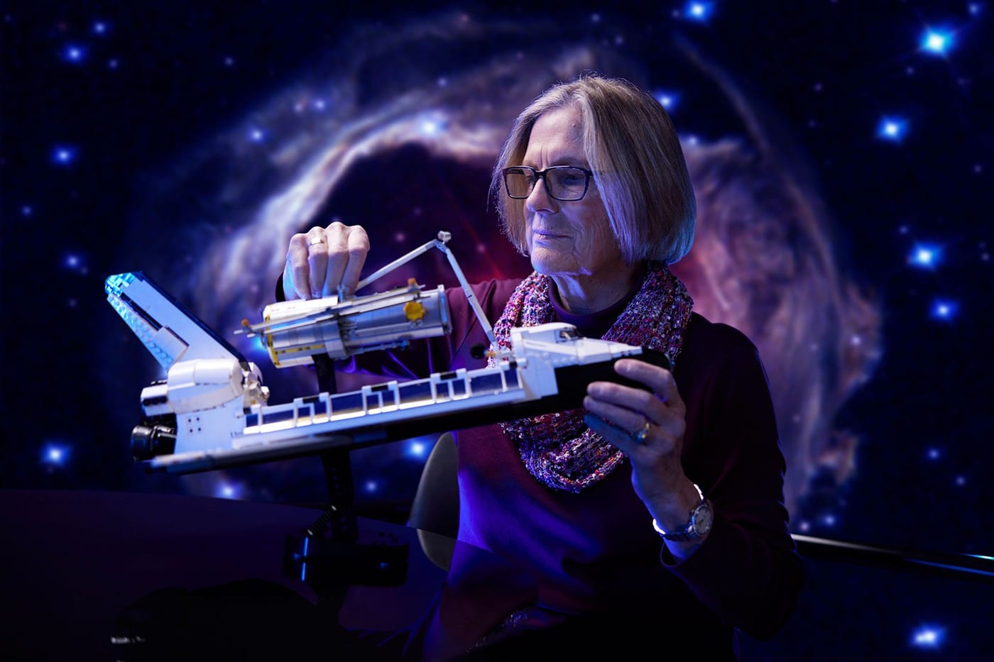 klocki lego wahadlowiec discovery nasa Kathy Sullivan 1