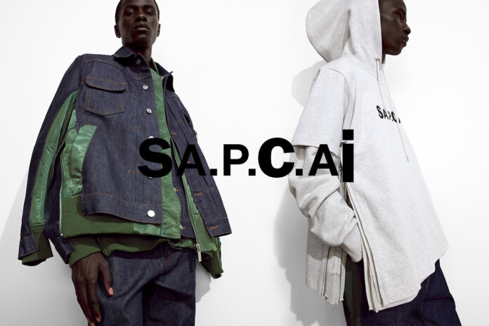 kolekcja a.p.c. x Sacai ss21 kolekcja a.p.c. x Sacai ss21