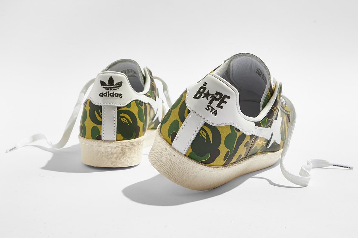 superstar bape camo
