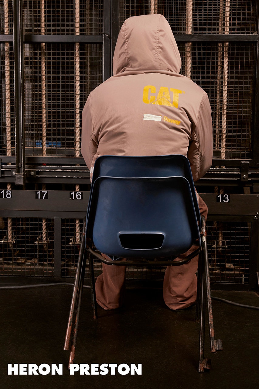 Kolekcja Heron Preston x Caterpillar cat power ss21 1