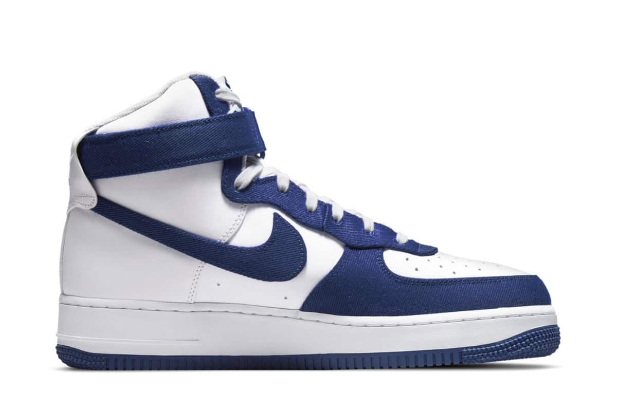 Nike Air Force 1 High EMB Dodgers DC8168-100 3
