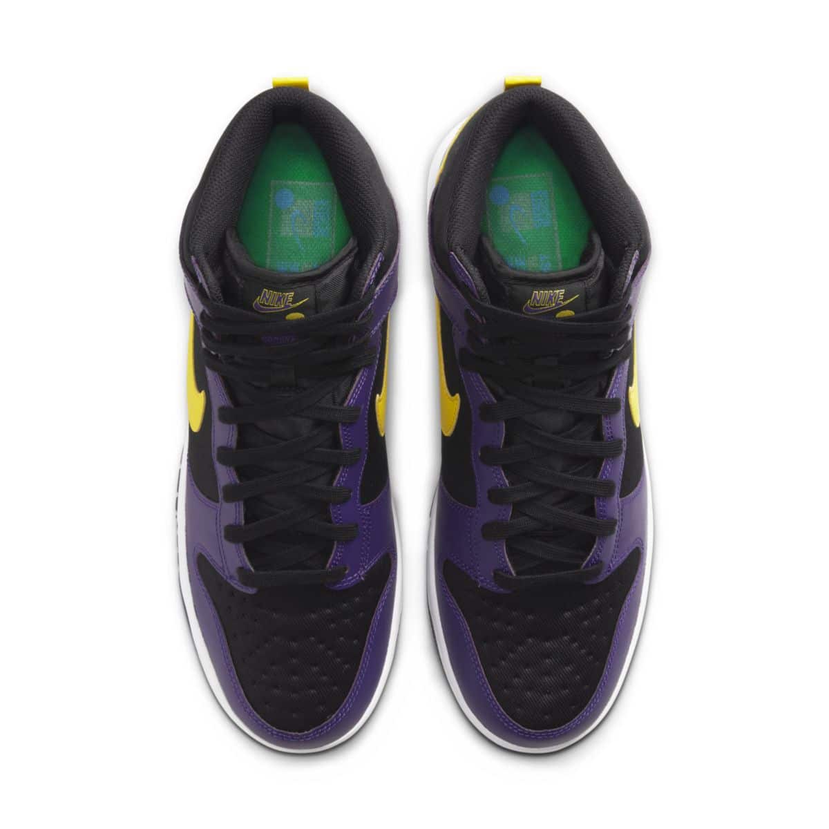 Nike Dunk High emb lakers DH0642-001 5