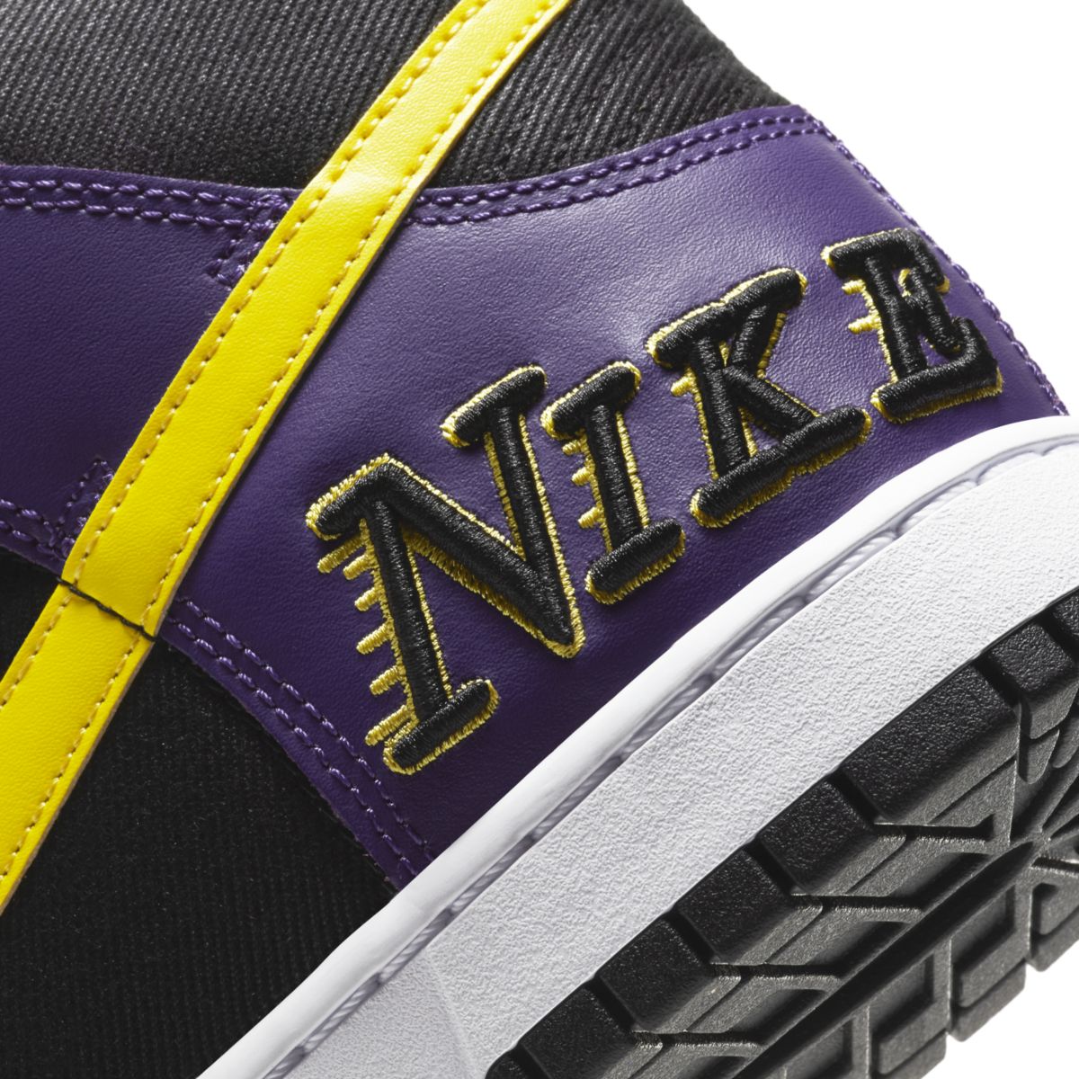 Nike Dunk High emb lakers DH0642-001 8