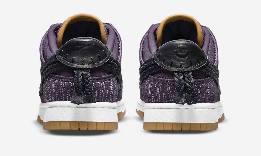 Nike Dunk Low N7 Dark Raisin Black White 6