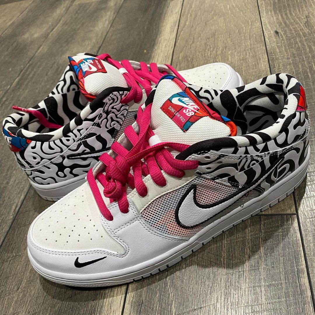 Parra x Nike SB Dunk Low White 1