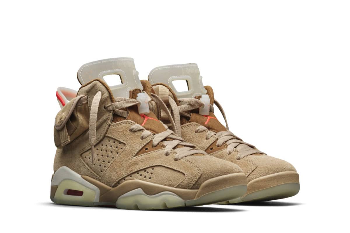 Travis Scott x Air Jordan 6 British Khaki DH0690-200 4
