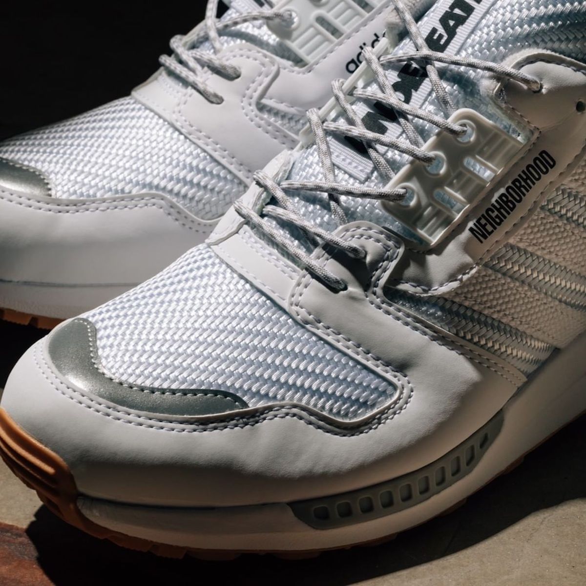 Undefeated x Neighborhood x Adidas ZX 8000 Snow Leopard 2