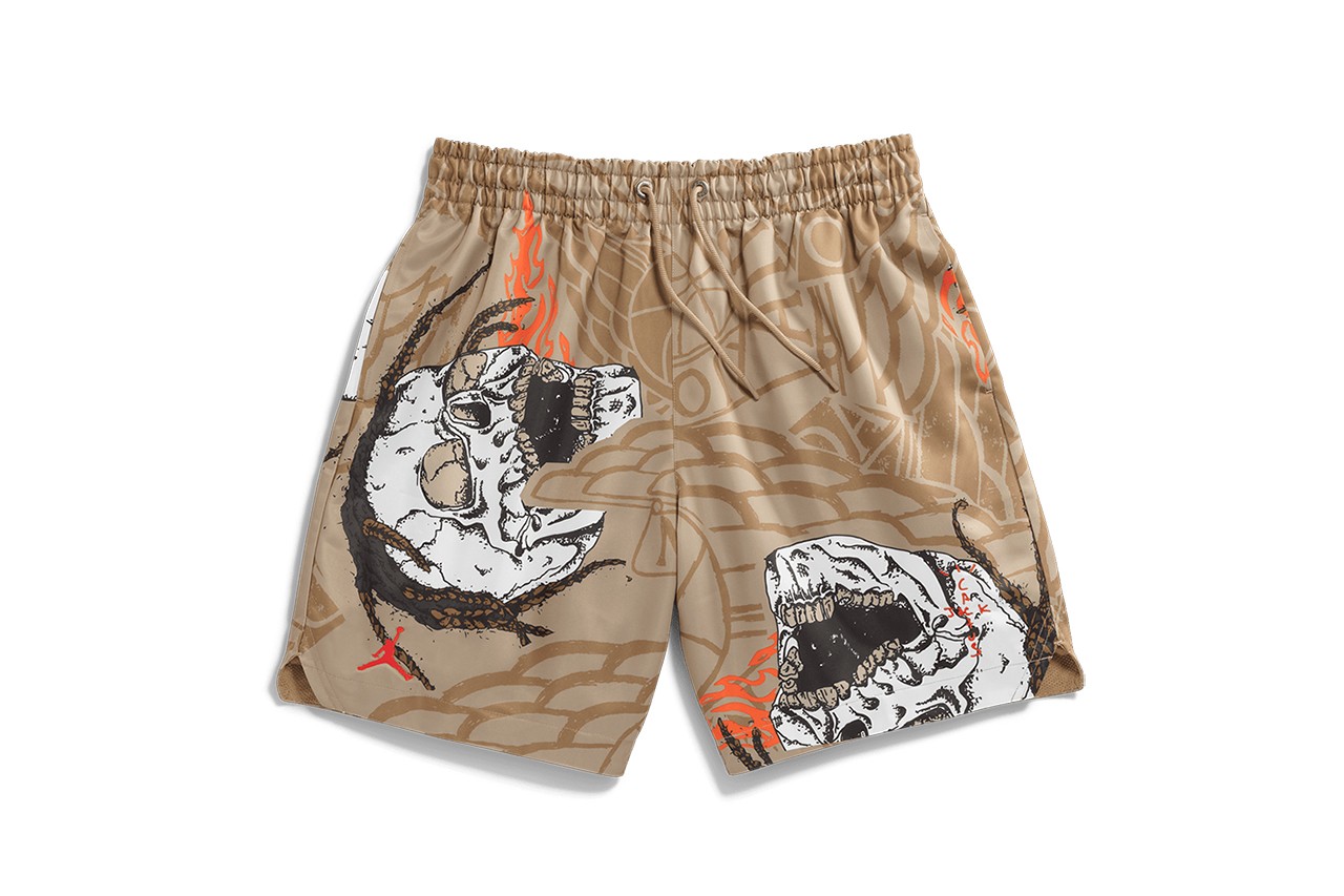 kolekcja Travis Scott x Air Jordan 6 British khaki 12