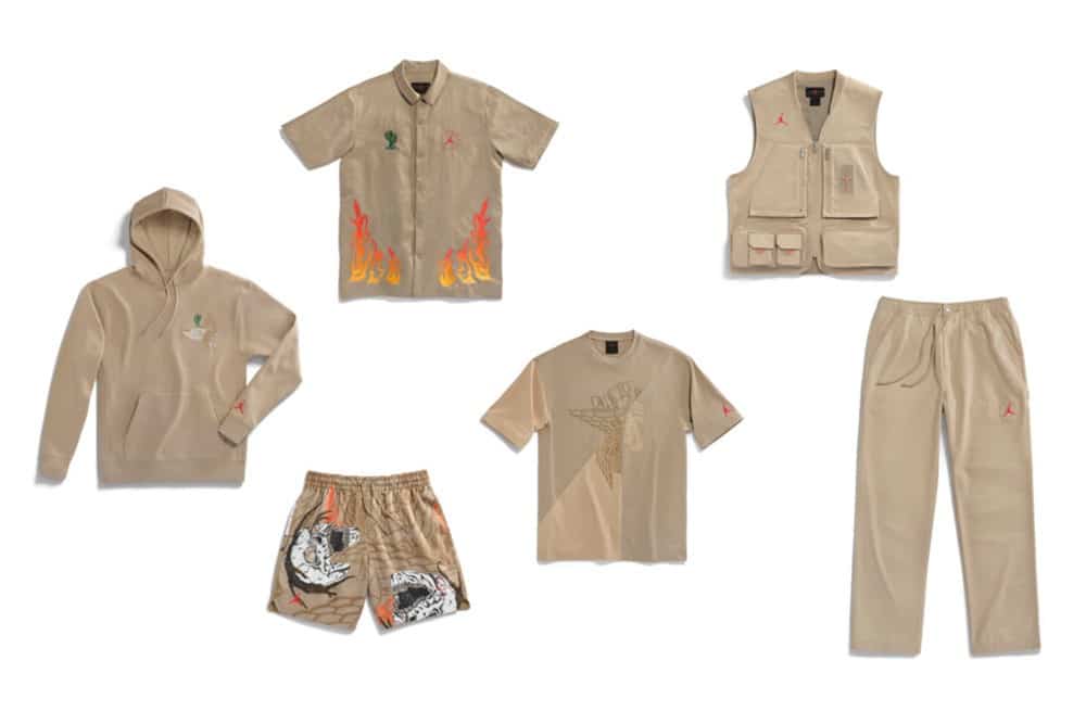 kolekcja Travis Scott x Air Jordan 6 British khaki 3