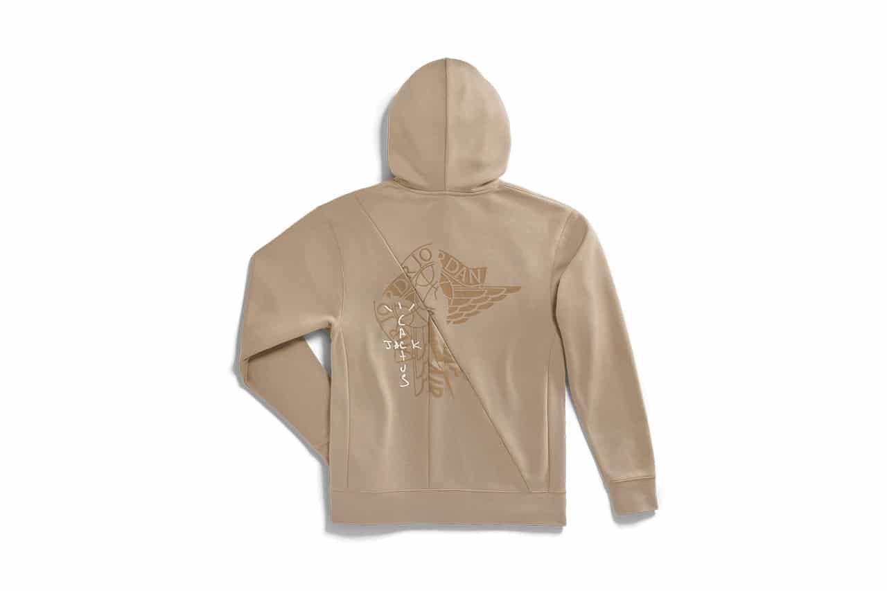 kolekcja Travis Scott x Air Jordan 6 British khaki 7