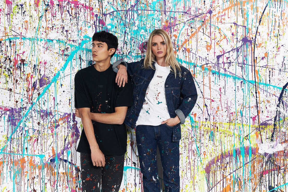 lookbook end x Levis painted ss21 1