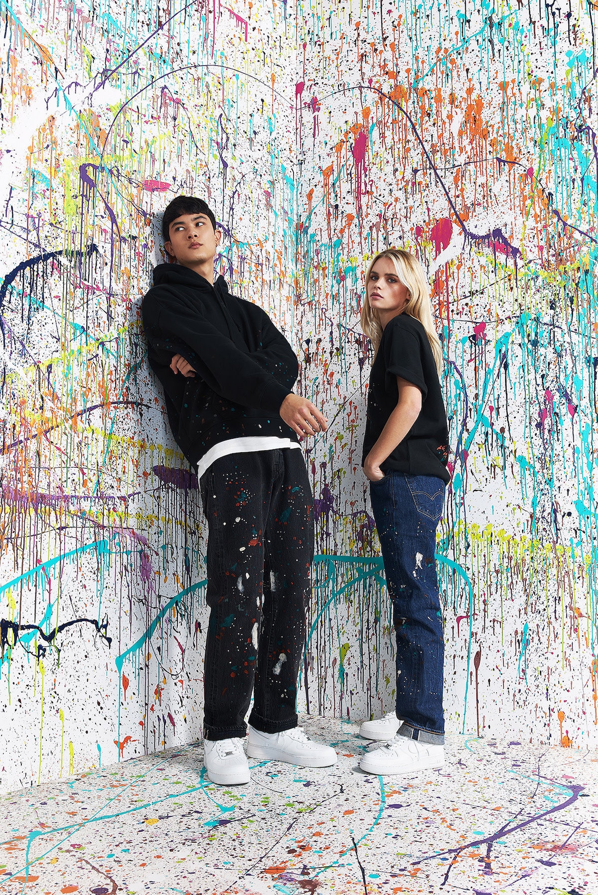 lookbook end x Levis painted ss21 2