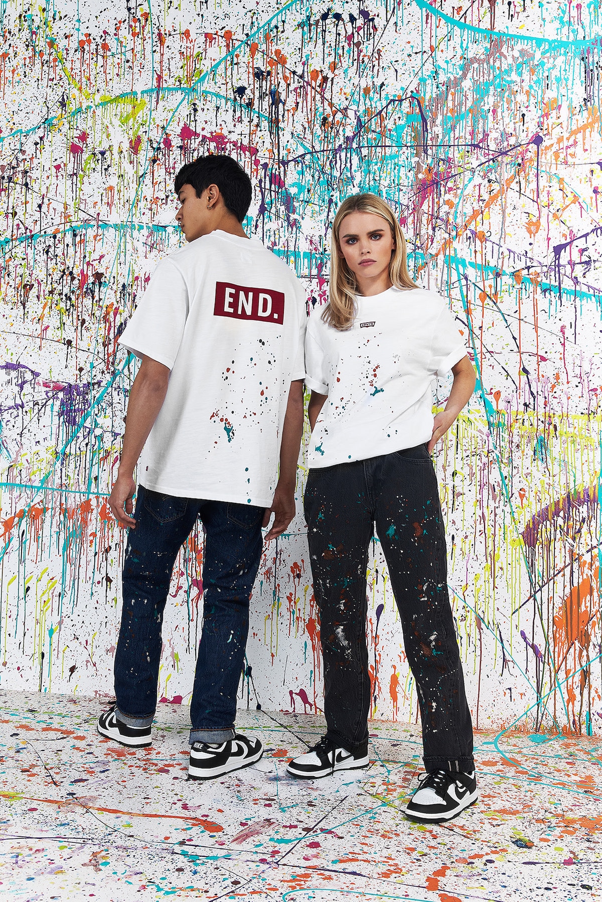 lookbook end x Levis painted ss21 6