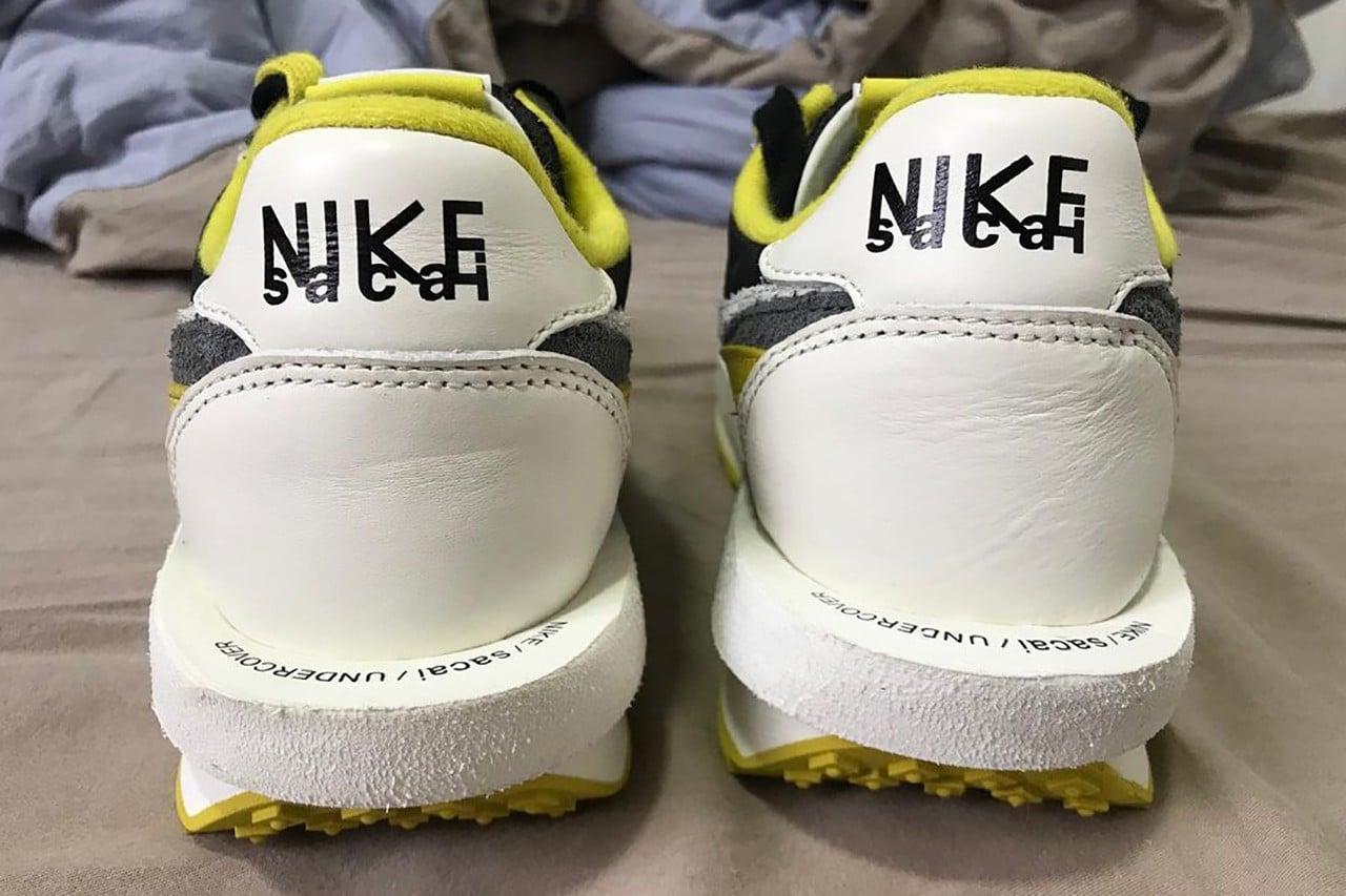 undercover x sacai x nike ldwaffle bright citron zdjecia 4