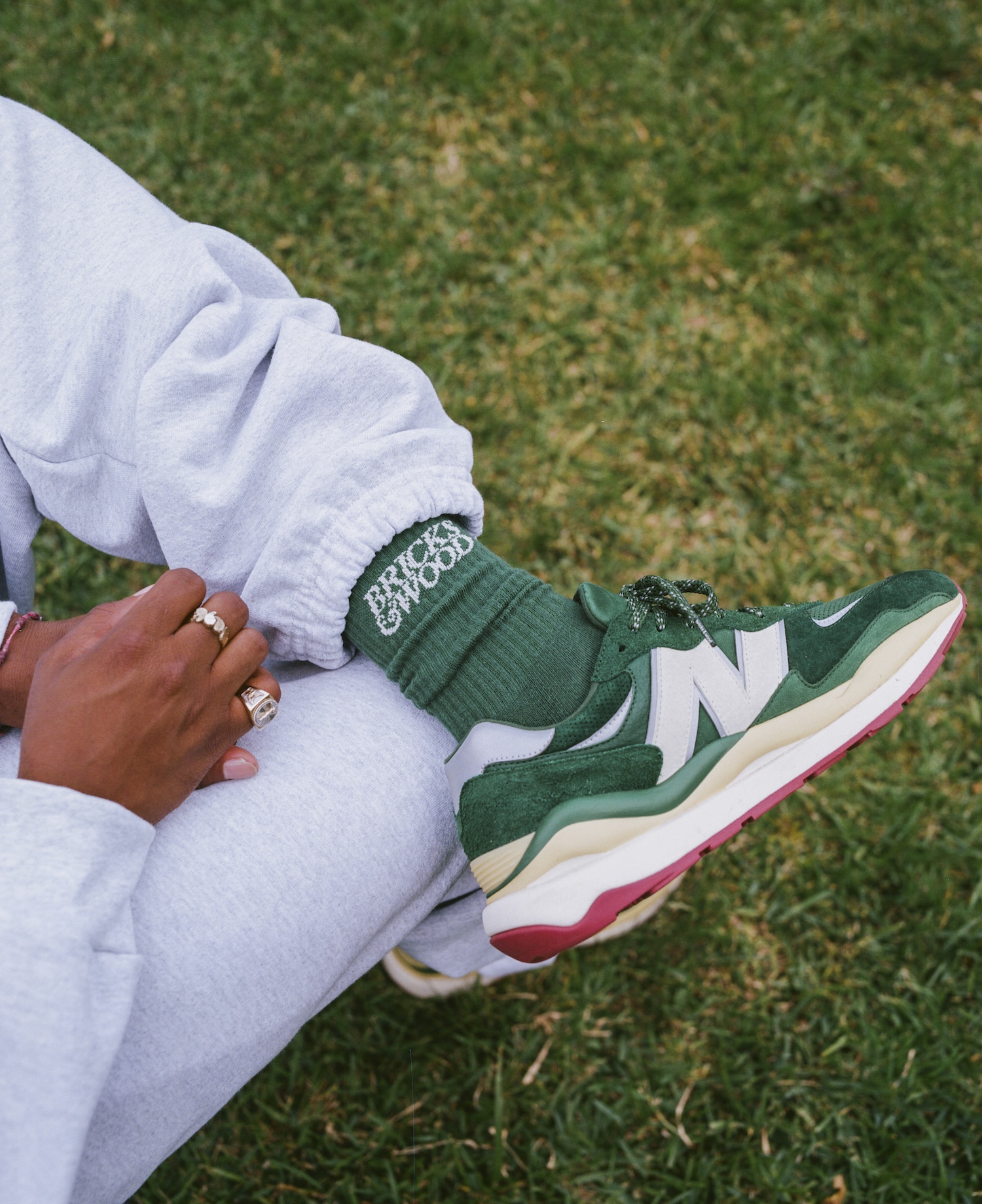 Bricks Wood x New Balance 57 40 4
