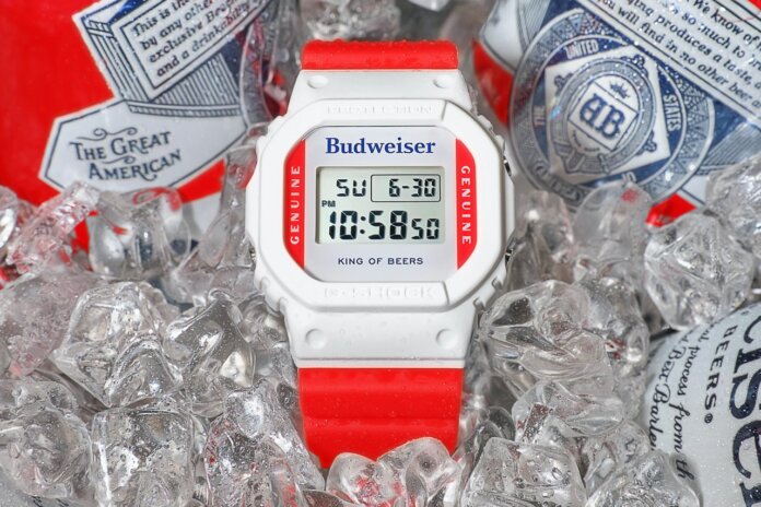 Budweiser x Casio G-Shock DW 5600 Budweiser x Casio G-Shock DW 5600