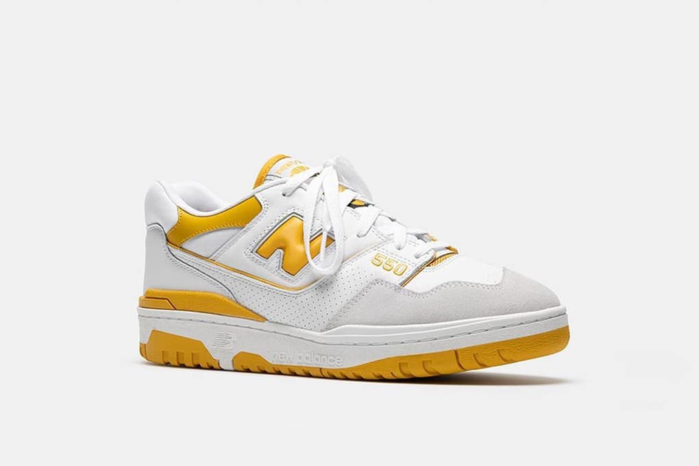 New Balance 550 White Yellow