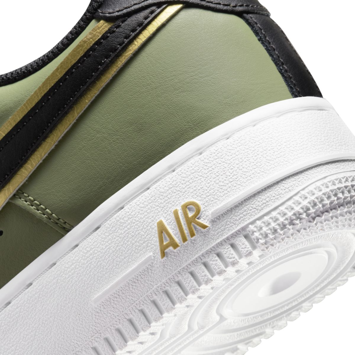 Nike Air Force 1 Low Green Gold Swoosh DA8481-300 7