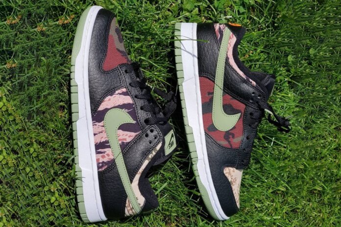 Nike Dunk Low Crazy Camo Nike Dunk Low Crazy Camo