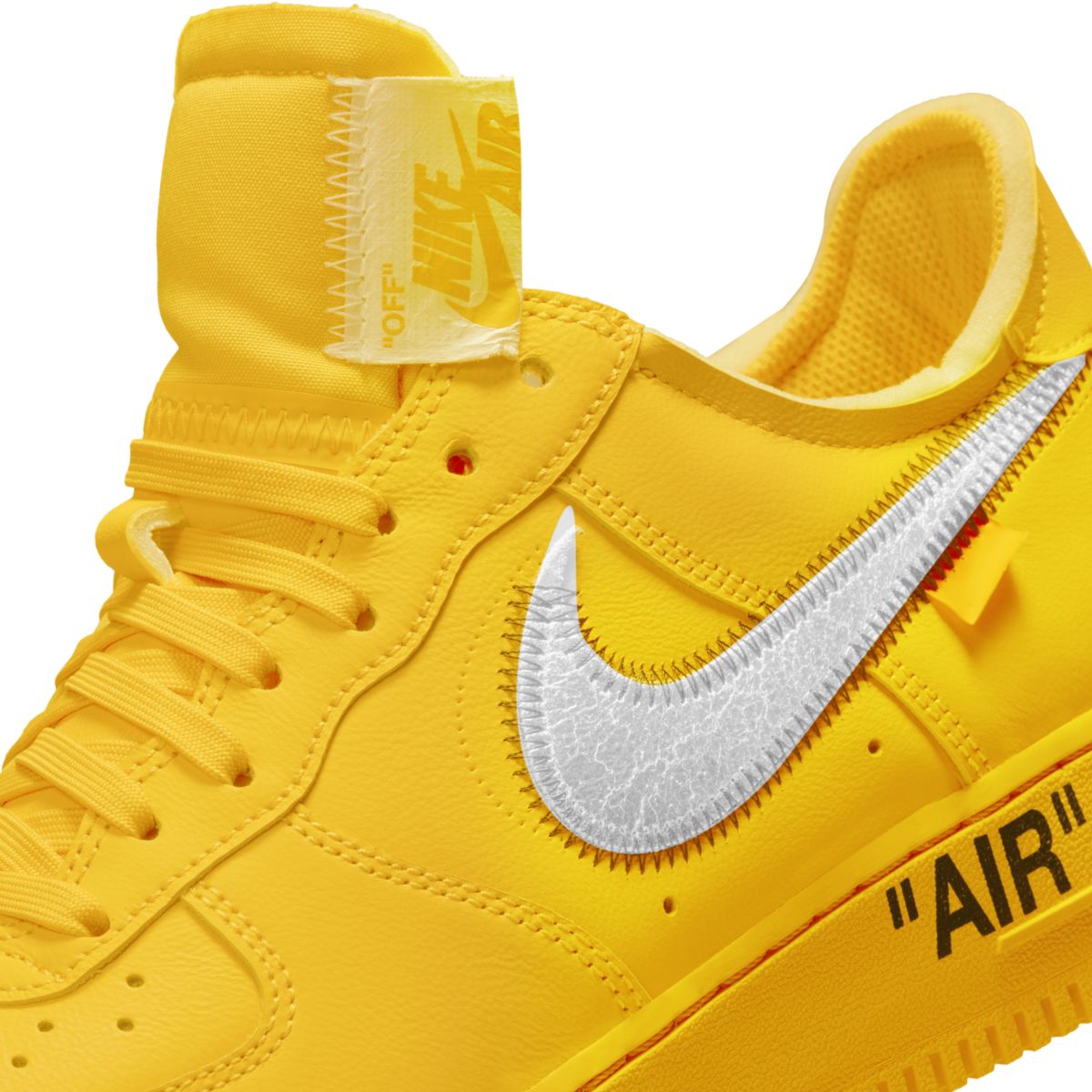 Off-White x Nike Air Force 1 Low University Gold DD1876-700 10